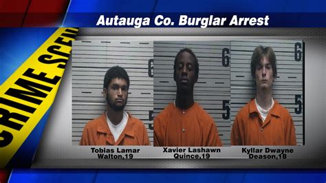 CULLMAN, Ala. . Autauga county arrests